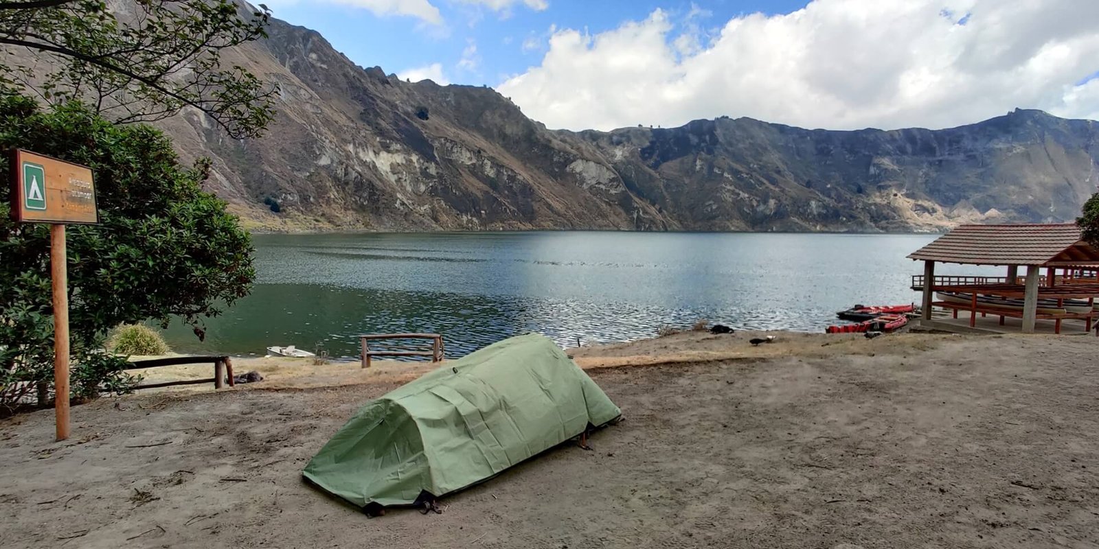 Acampar Playa Quilotoa