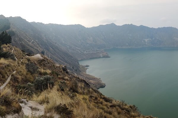 Trekking Quilotoa Lagoon